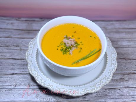 Salmorejo de manzana Salmorejo de manzana