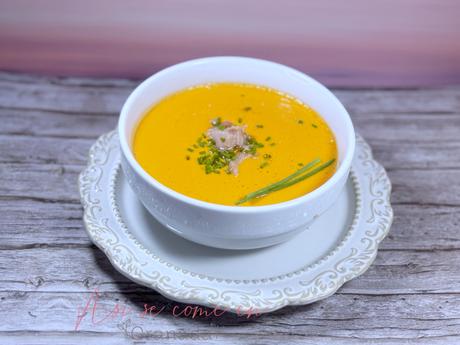 Salmorejo de manzana Salmorejo de manzana