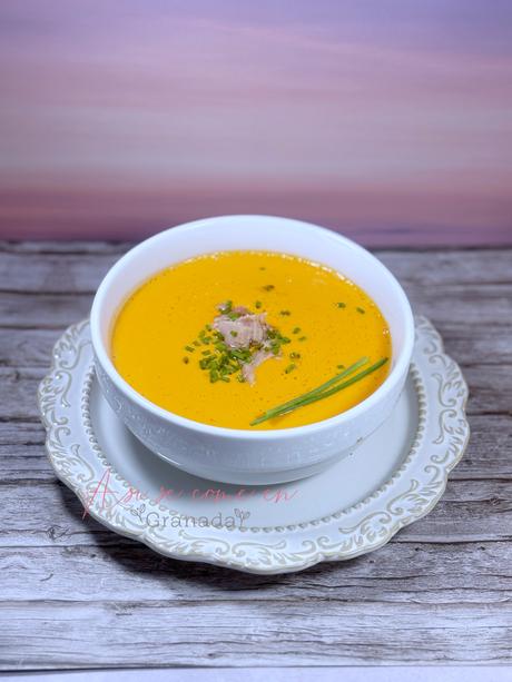 Salmorejo de manzana Salmorejo de manzana