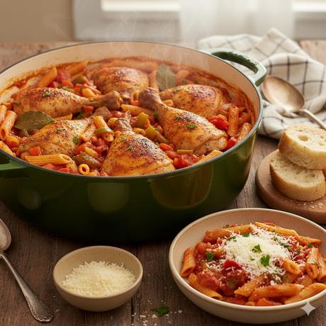 Fideos con Pollo: La Receta Casera que Siempre Reconforta