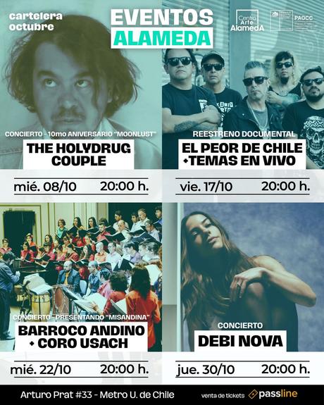 Descubre la Cartelera del Centro Arte Alameda del 25 de Septiembre al 1 de Octubre Descubre la Cartelera del Centro Arte Alameda del 25 de Septiembre al 1 de Octubre