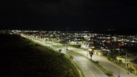 Villa de Pozos deja atrás el abandono con nuevo alumbrado público