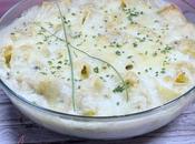 Galets rellenos bechamel