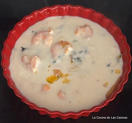 Bechamel, Espinacas y Langostinos: #Retotusrecetas