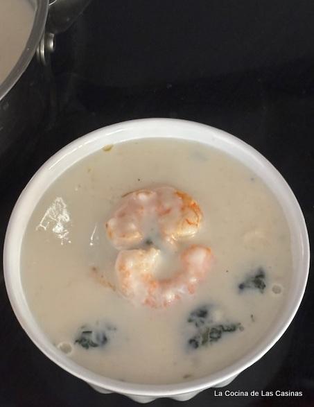 Bechamel, Espinacas y Langostinos: #Retotusrecetas