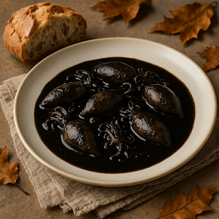 Txipirones en su tinta, el sabor del otoño vasco