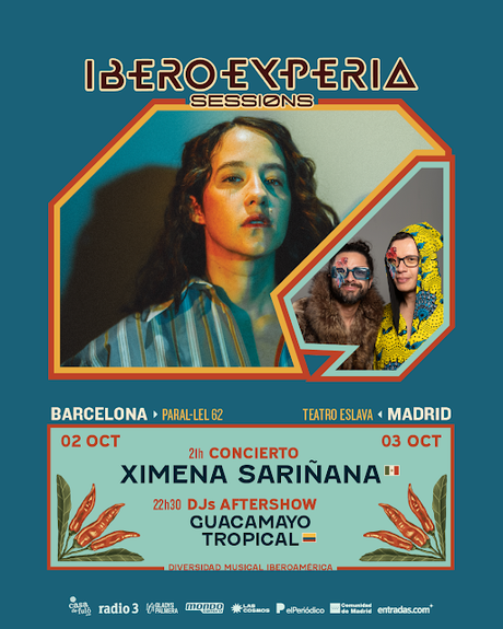 IBEROEXPERIA SESSIONS 2025: XIMENA SARIÑANA + GUACAMAYO TROPICAL IBEROEXPERIA SESSIONS 2025: XIMENA SARIÑANA + GUACAMAYO TROPICAL