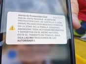 envía alerta para suspensión actividades Pinilla (Segovia) incendio Peñalba