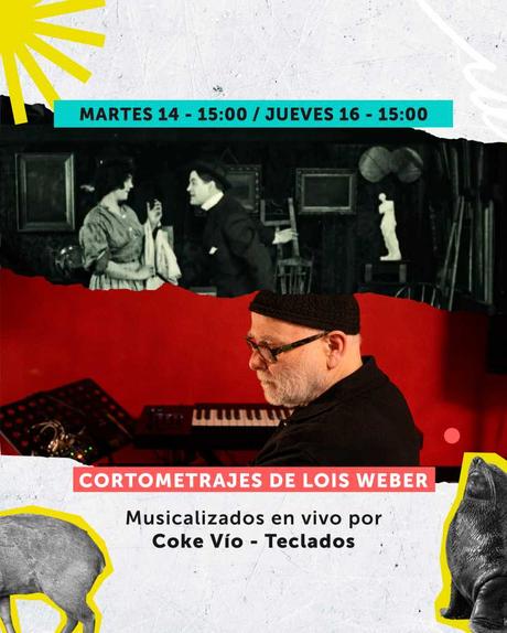 Cine y música en vivo: FICValdivia presenta homenajes musicalizados en el Teatro Cervantes Cine y música en vivo: FICValdivia presenta homenajes musicalizados en el Teatro Cervantes