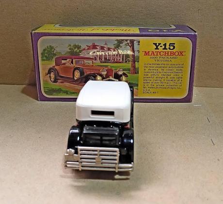 Packard Victoria de la serie Yesteryear de Matchbox Packard Victoria de la serie Yesteryear de Matchbox