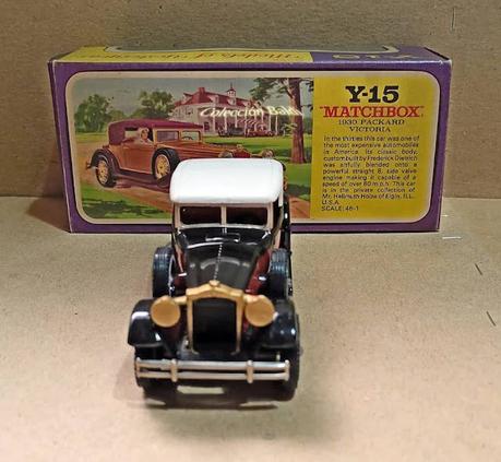 Packard Victoria de la serie Yesteryear de Matchbox Packard Victoria de la serie Yesteryear de Matchbox