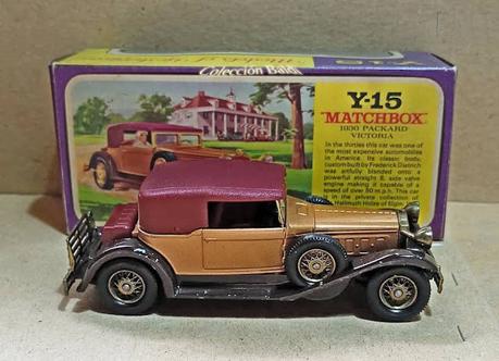 Packard Victoria de la serie Yesteryear de Matchbox Packard Victoria de la serie Yesteryear de Matchbox