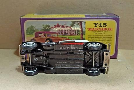 Packard Victoria de la serie Yesteryear de Matchbox Packard Victoria de la serie Yesteryear de Matchbox