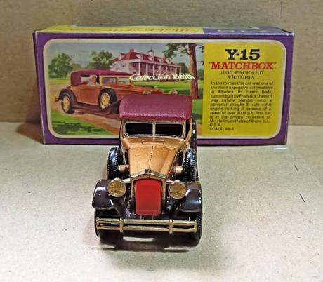Packard Victoria de la serie Yesteryear de Matchbox Packard Victoria de la serie Yesteryear de Matchbox