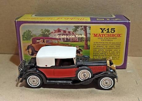 Packard Victoria de la serie Yesteryear de Matchbox Packard Victoria de la serie Yesteryear de Matchbox