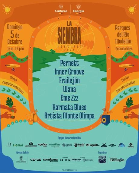 La Siembra Festival 2025: Amor por la música + Respeto por la naturaleza