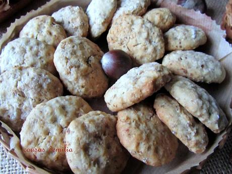 Galletas de castañas y anís