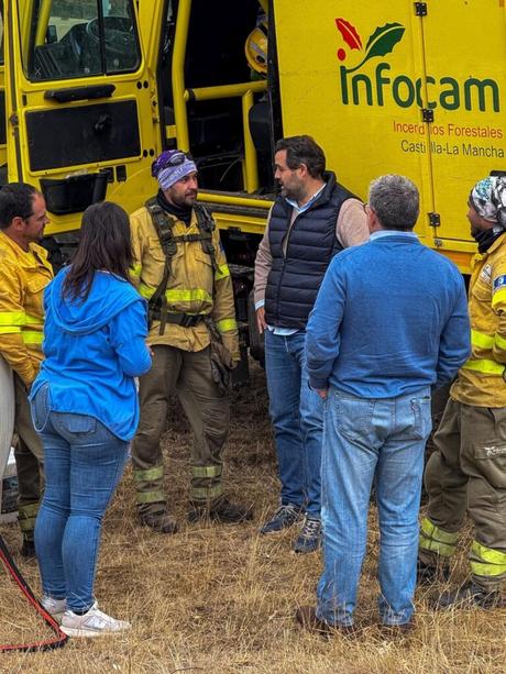 El fuego de Peñalba (Guadalajara) pasa a nivel 1 en la zona de C-LM gracias a meteorología favorable El fuego de Peñalba (Guadalajara) pasa a nivel 1 en la zona de C-LM gracias a meteorología favorable