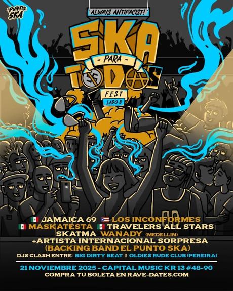 Los Inconformes presentan ‘Platino’ y llegan a Colombia para participar en el Ska Para Todos Fest