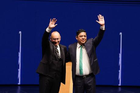 Gobernador Ricardo Gallardo refrenda apoyo total a la administración de Enrique Galindo Gobernador Ricardo Gallardo refrenda apoyo total a la administración de Enrique Galindo