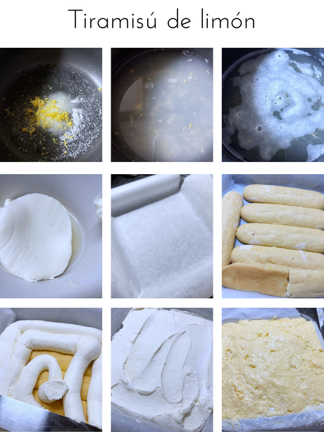 Tiramisú de Limón Tiramisú de Limón