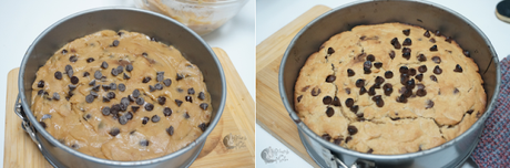 Cookie gigante rellena de Nutella