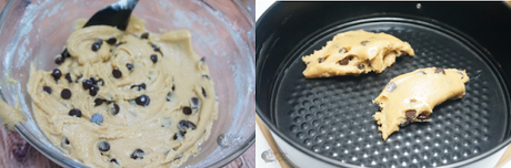 Cookie gigante rellena de Nutella