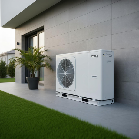 Un hogar de 160 m² puede pasar de pagar 2.400€ a 1.120€ al año con aerotermia