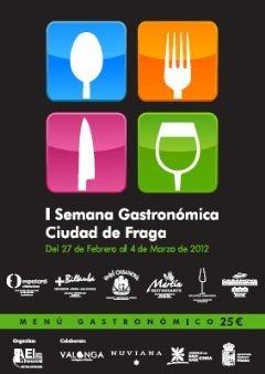 I Semana Gastronómica Ciudad de Fraga (Huesca)