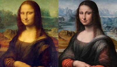 Gioconda del Prado VS Gioconda del Louvre