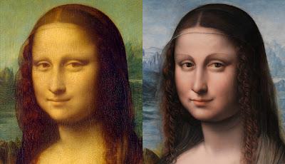 Gioconda del Prado VS Gioconda del Louvre