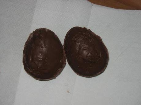 Huevos de chocolate - cómo empezar -