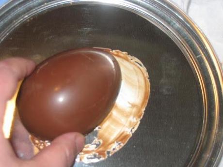 Huevos de chocolate - cómo empezar -