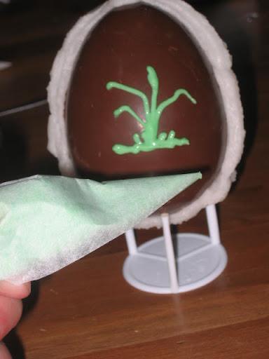 Huevos de chocolate - cómo empezar -