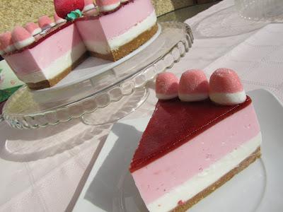 Cheescake de petit-suisses