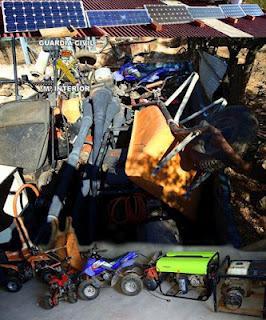 Arrestadas en Almadén 6 personas como autoras de robos en casas de campo