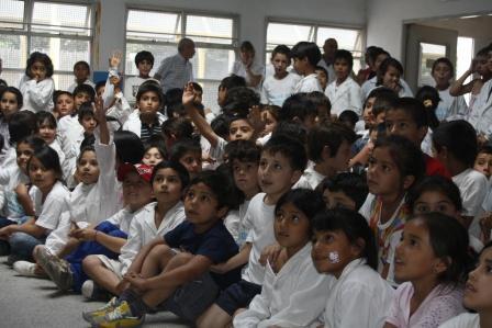 San Luis, día 1: escuela, prensa y compus