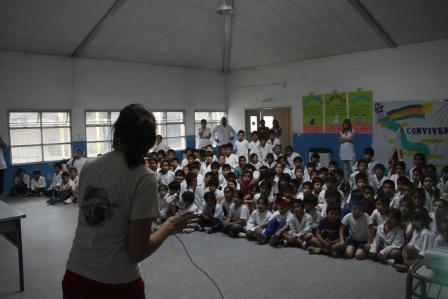 San Luis, día 1: escuela, prensa y compus