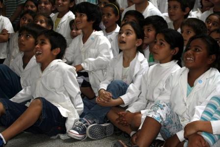 San Luis, día 1: escuela, prensa y compus