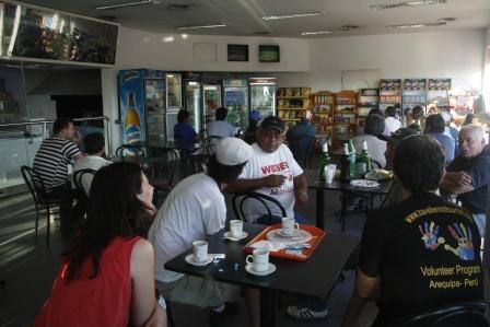 San Luis, día 1: escuela, prensa y compus