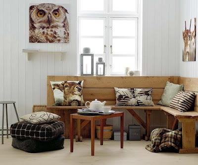 RUSTICIDAD EN EL LIVING