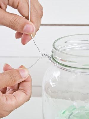 Hacer linternas para el jardín