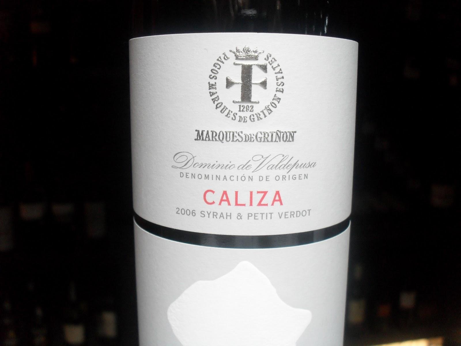 Vino Caliza 2006 de Pagos de Familia Marqués de Griñón