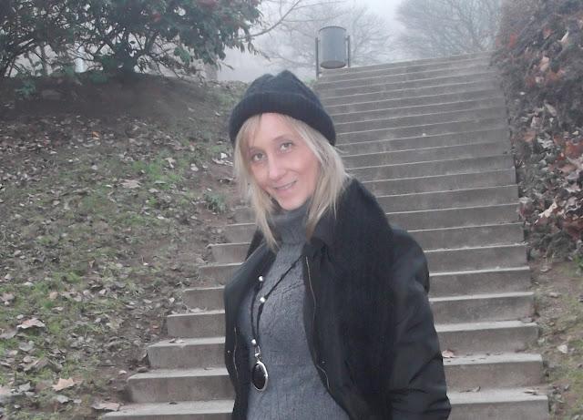 De shopping con niebla