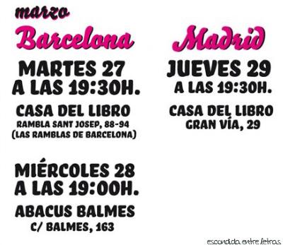 Simone Elkeles Visita Barcelona y Madrid ^^