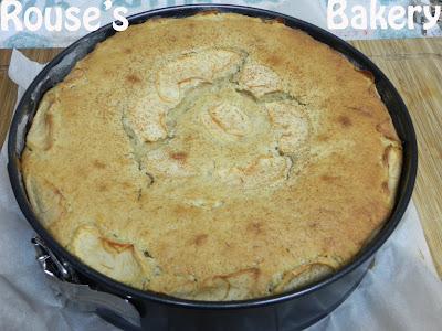 Bizcocho de manzana con relleno