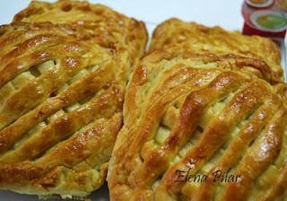 Rejillas de Lomo adobado y huevo con bechamel y Président Queso Cocina Emmental. ¡¡Y Sorteo de un lote de Président Queso Cocina para uno de mis seguidores!!