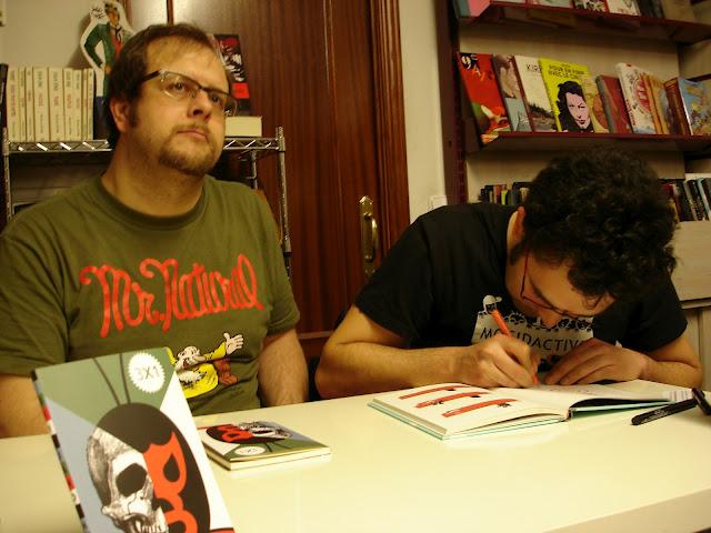 Fotos y vídeos de la presentación de 3X1 en Madrid Comics