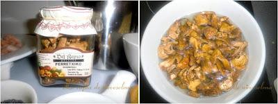 Langostinos orientales con perretxicos