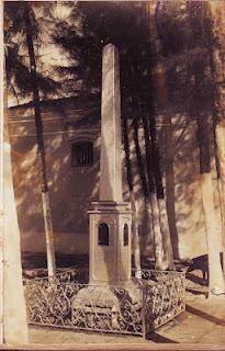 Obelisco a los patriotas fusilados en la guerra de 1868.